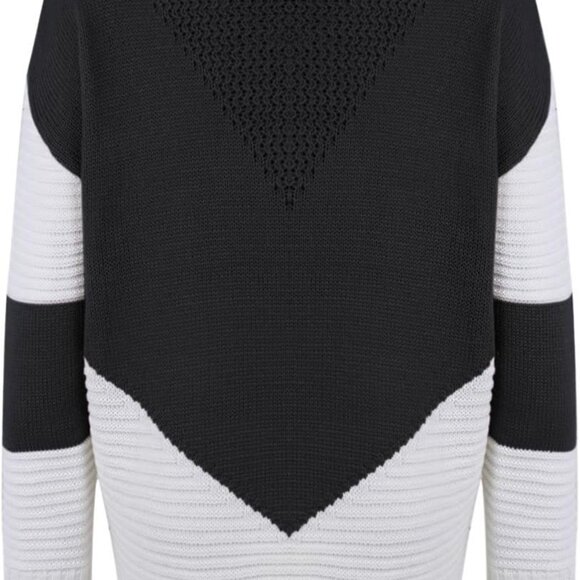 NWT Shermie Women's Cute Heart Pattern‎ Casual Knitted Sweater - Picture 6 of 11